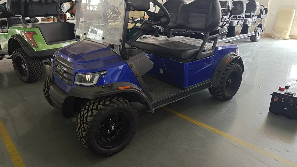 Edacar E2+2 Redline Edition 4-Seater Golf Cart